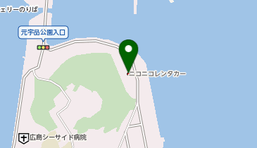 ニコニコレンタカー広島元宇品店の地図画像