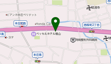 ニコニコレンタカー福山南本庄3丁目店の地図画像