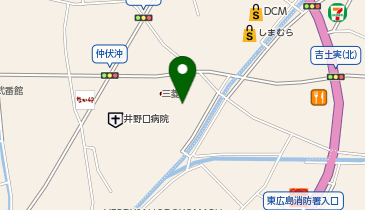 快活CLUB東広島西条店の地図画像