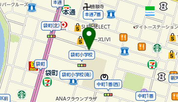 ライザップ広島店の地図画像