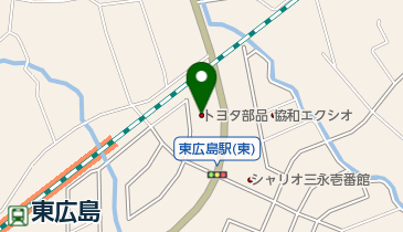 トヨタモビリティパーツ東広島営業所の地図画像