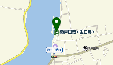 みなとオアシス瀬戸田の地図画像