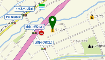 ラ・ムー八木店の地図画像