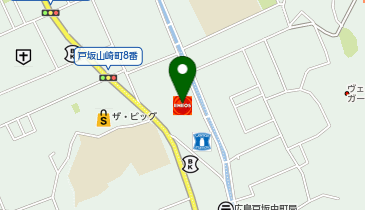 カースタレンタカー戸坂店の地図画像