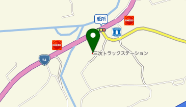 三次トラックステーションの地図画像
