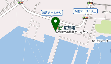 みなとオアシス広島の地図画像