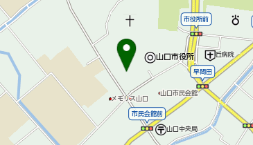 山口市役所の地図画像