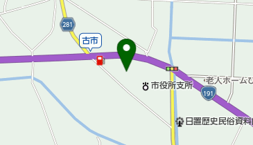 長門市役所日置支所の地図画像