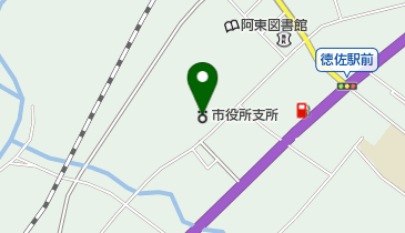 山口市阿東総合支所の地図画像