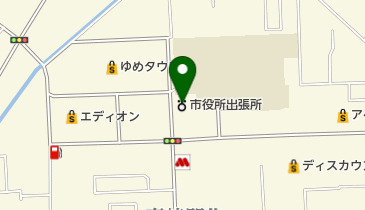 宇部市黒石出張所の地図画像