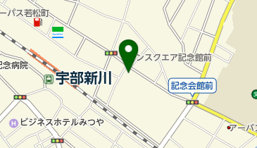 宇部市新川出張所の地図画像