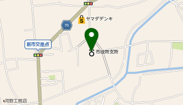 岩国市玖珂支所の地図画像