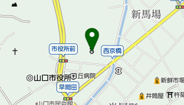 山口地方法務局の地図画像