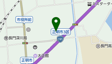 長門健康福祉センターの地図画像