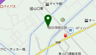 山口健康福祉センターの地図画像