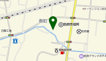 山口健康福祉センター防府保健部防府保健所の地図画像