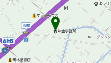 山口年金事務所の地図画像