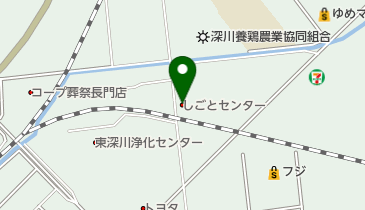 長門市しごとセンターの地図画像