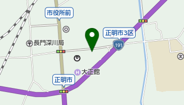 長門市消防本部の地図画像