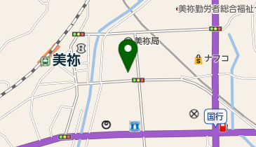 美祢地区消防組合消防本部の地図画像