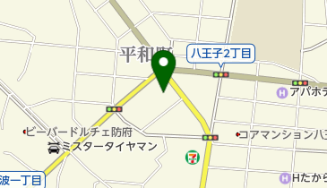 防府市消防本部の地図画像