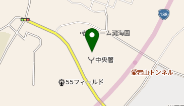 岩国地区消防組合消防本部の地図画像