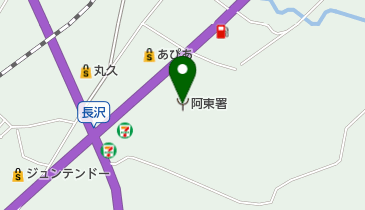 山口市消防本部阿東消防署の地図画像