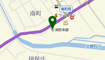 柳井地区広域柳井消防署の地図画像