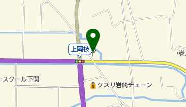 豊浦東消防署菊川出張所の地図画像