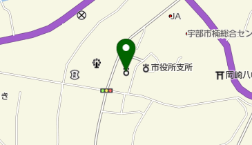 船木簡易裁判所の地図画像