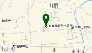 柳井簡易裁判所の地図画像