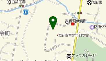 防府市青少年科学館の地図画像