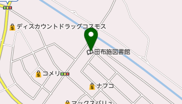 田布施町立田布施図書館の地図画像