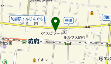 防府市立防府図書館の地図画像