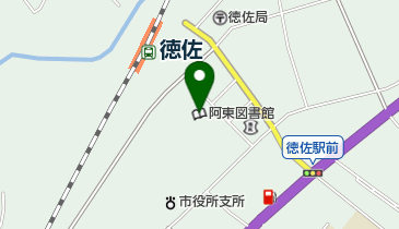 山口市立阿東図書館の地図画像