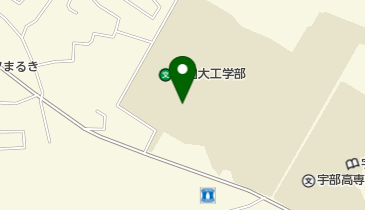 山口大学図書館工学部図書館の地図画像