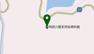 萩市立阿武川歴史民俗資料館の地図画像