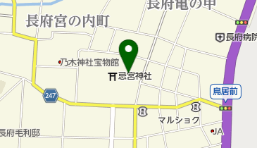 放駒部屋相撲資料館の地図画像