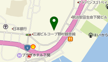 やまぎん史料館の地図画像