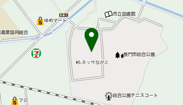 山口県民芸術文化ホールながとの地図画像