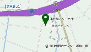 山口南総合センターの地図画像