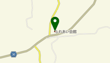 ふれあい会館の地図画像