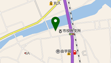 由宇文化会館の地図画像