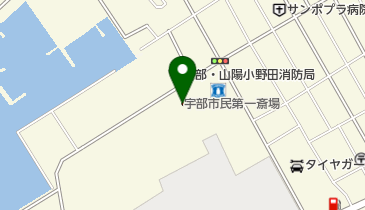 櫻井葬儀店宇部市民第一斎場の地図画像