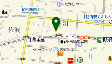 (株)ベルコシティホール防府の地図画像