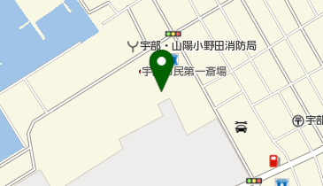 櫻井葬儀店宇部市民第二斎場の地図画像