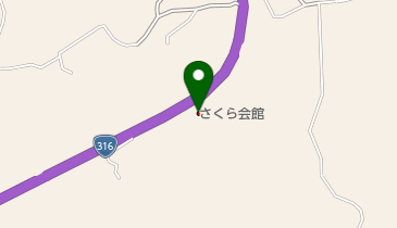 美祢葬祭さくら会館の地図画像