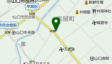 宇部日報社山口支社の地図画像