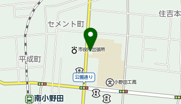 宇部日報社山陽小野田支社の地図画像