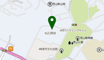 山口放送(株)本社の地図画像